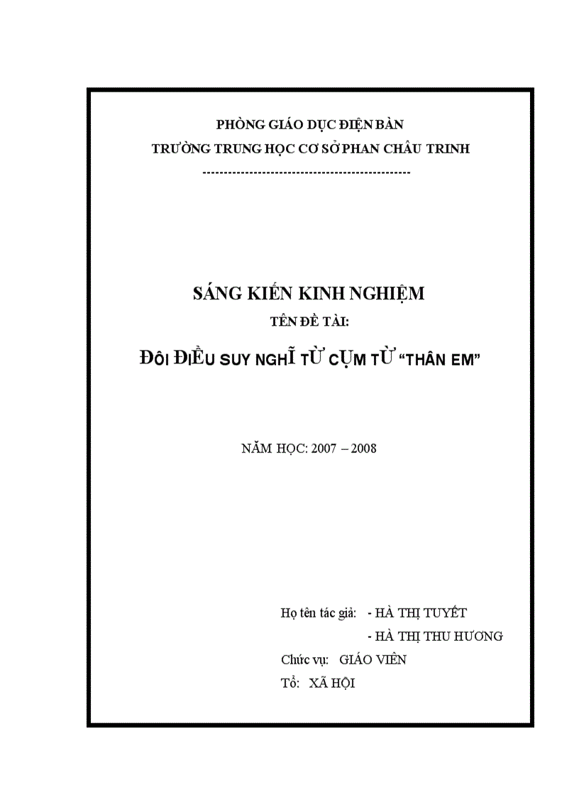 image for page Kinh nghiẹm giảng dạy