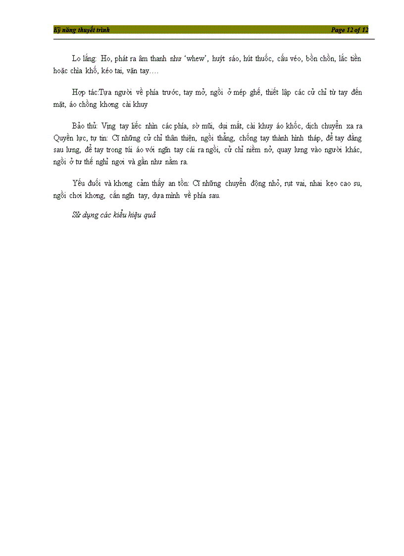 image for page Kỹ năng thuyết trình