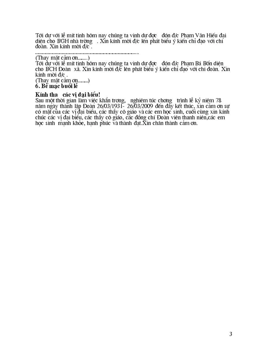 image for page Loi dan chuong trinh cho ngay 26 thng 3