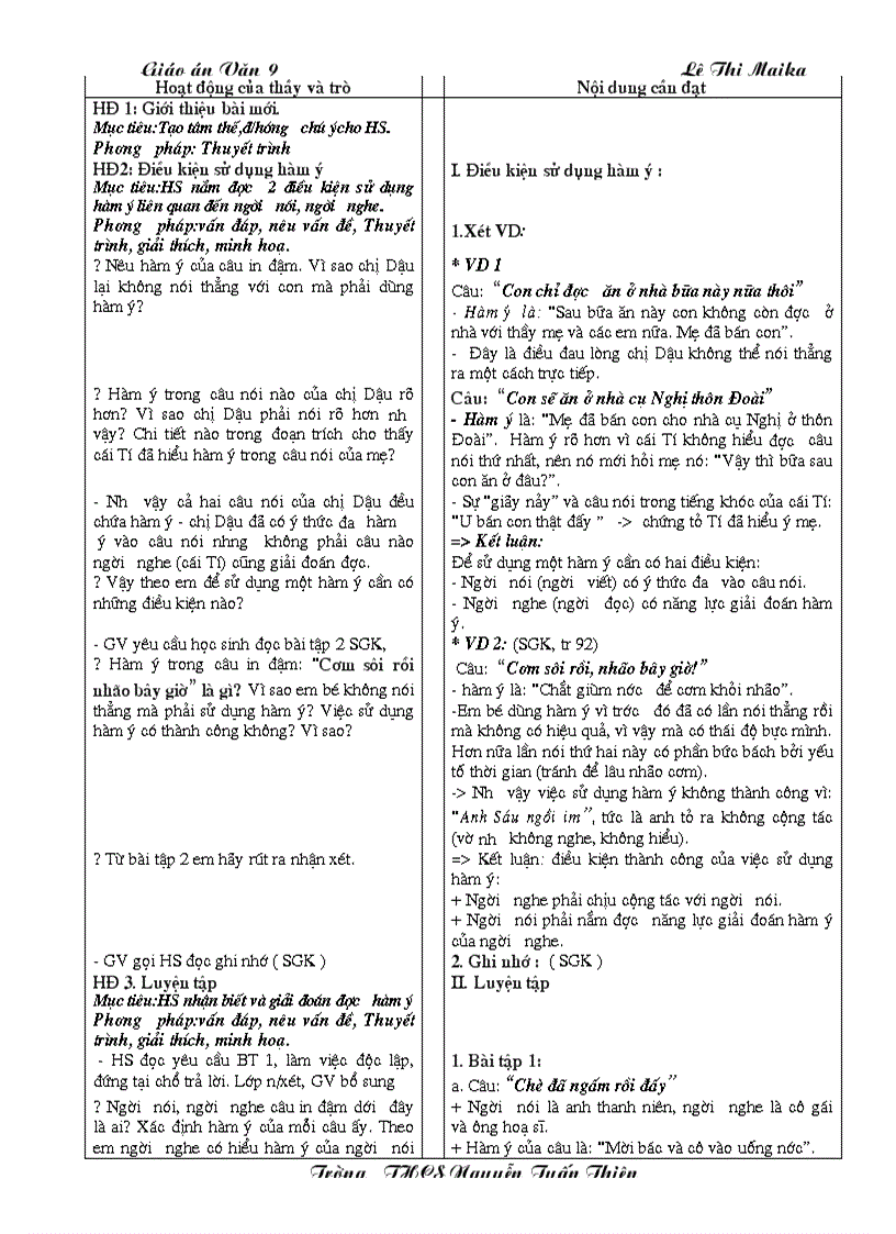 image for page Maika giao an Van 9 Tuan 25