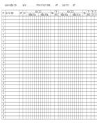 Mẫu bảng điẻm cá nhân môn ngữ văn THCS