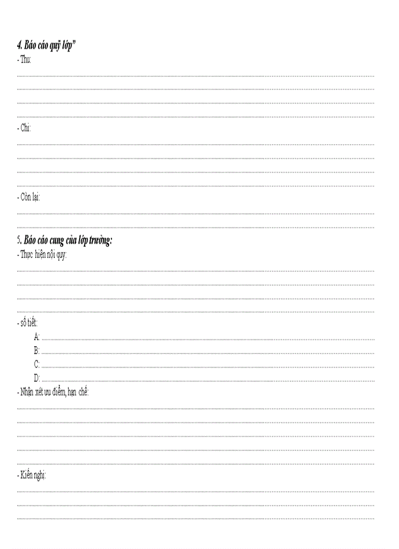 image for page Mẫu biên bản sinh hoạt lớp tiết SHCN