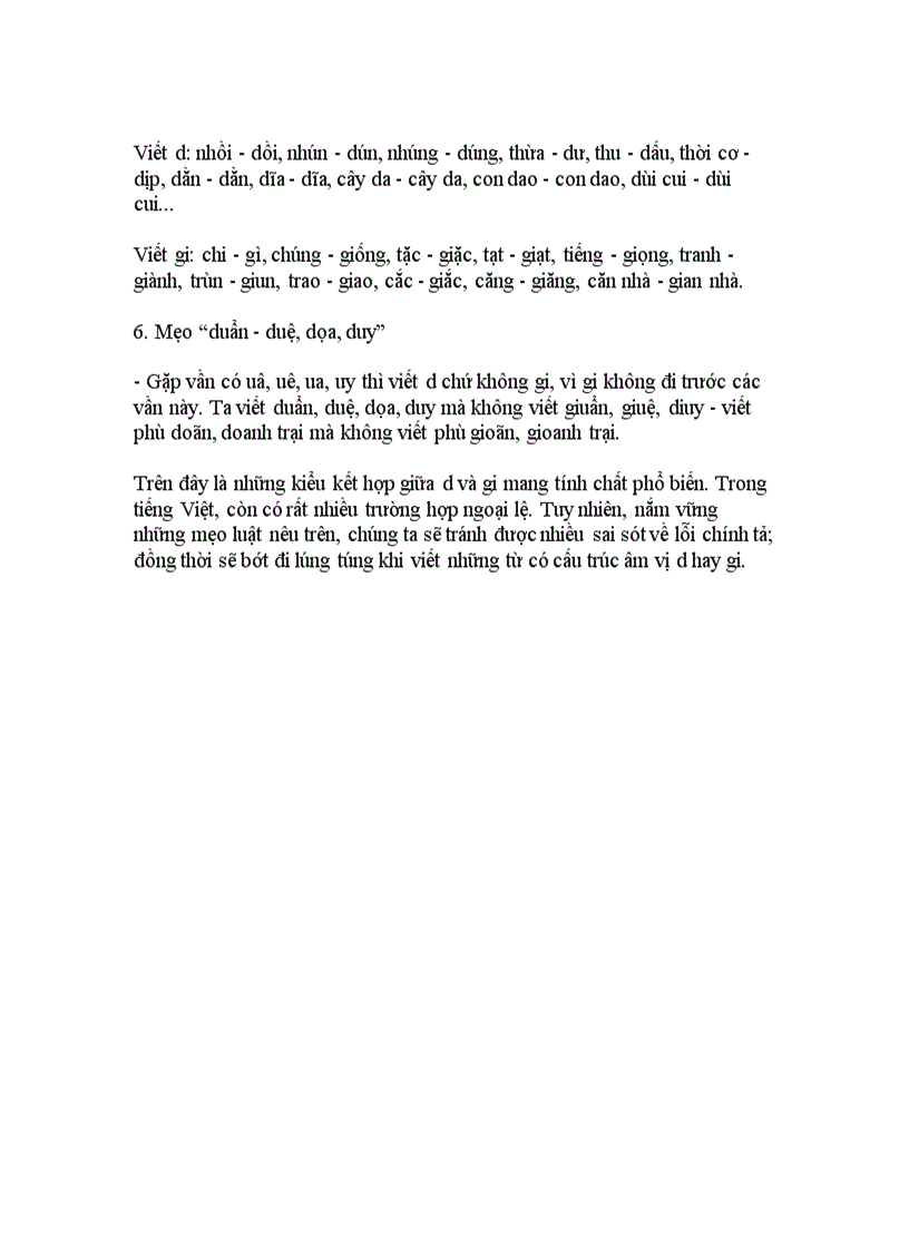 image for page Mẹo viết chữ D hay chữ Gi