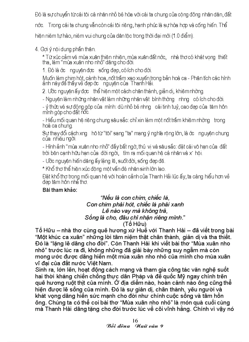 image for page Mốt số đê luyện thi vào lớp 10 môn Ngữ văn