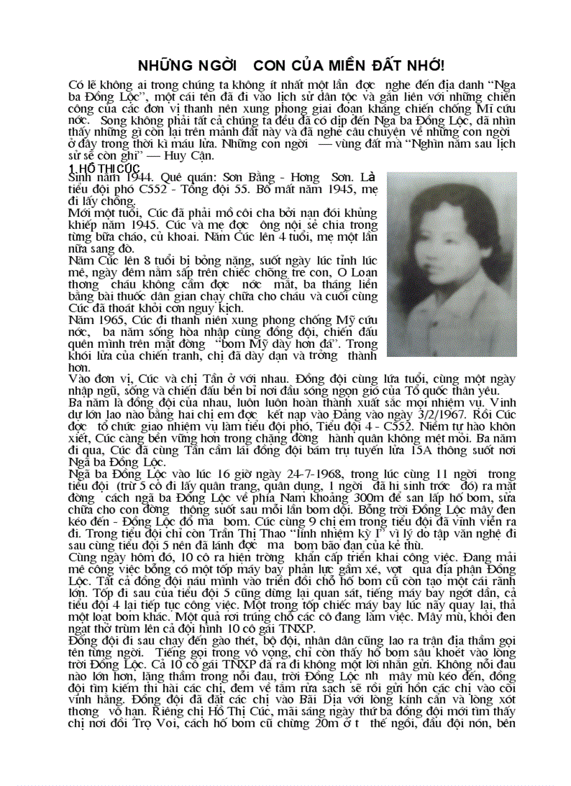 image for page Mười cô gái ngã ba Đồng Lộc