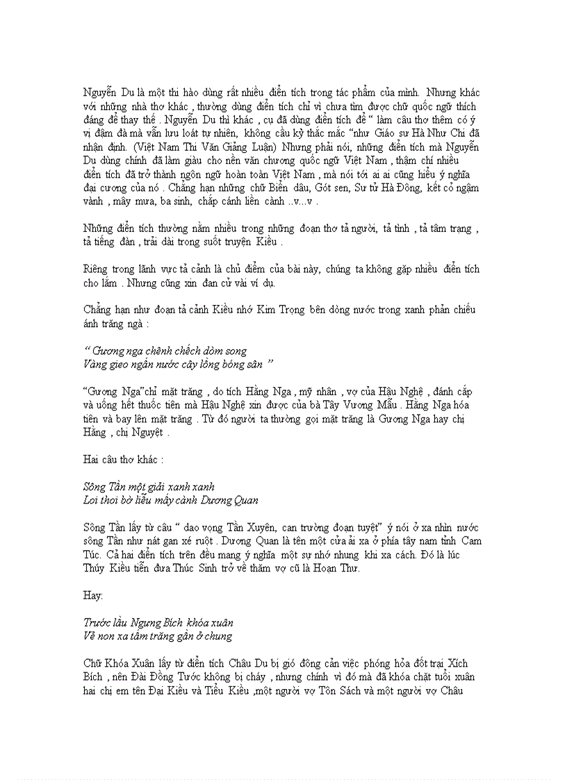 image for page Nghệ thuật tả cảnh của nguyễn du