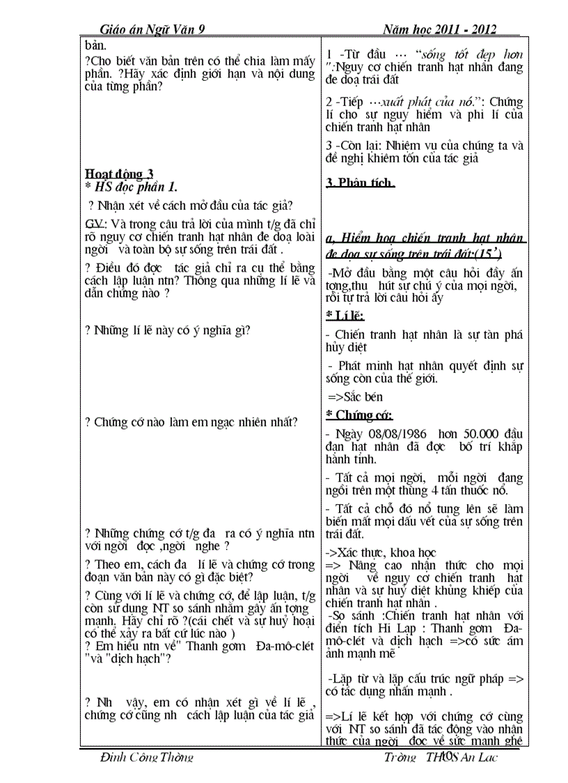 image for page Ngu van 9 2 cot ca nam chuan chi tiet