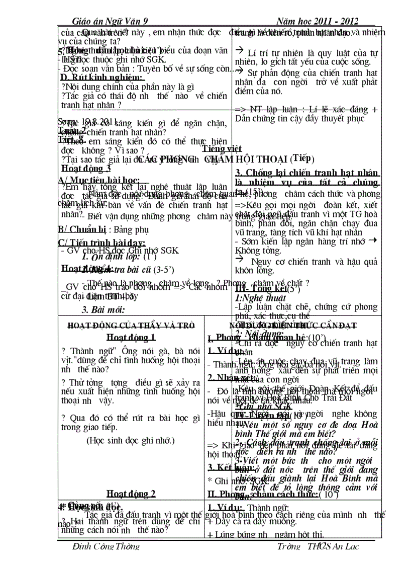 image for page Ngu van 9 2 cot ca nam chuan chi tiet