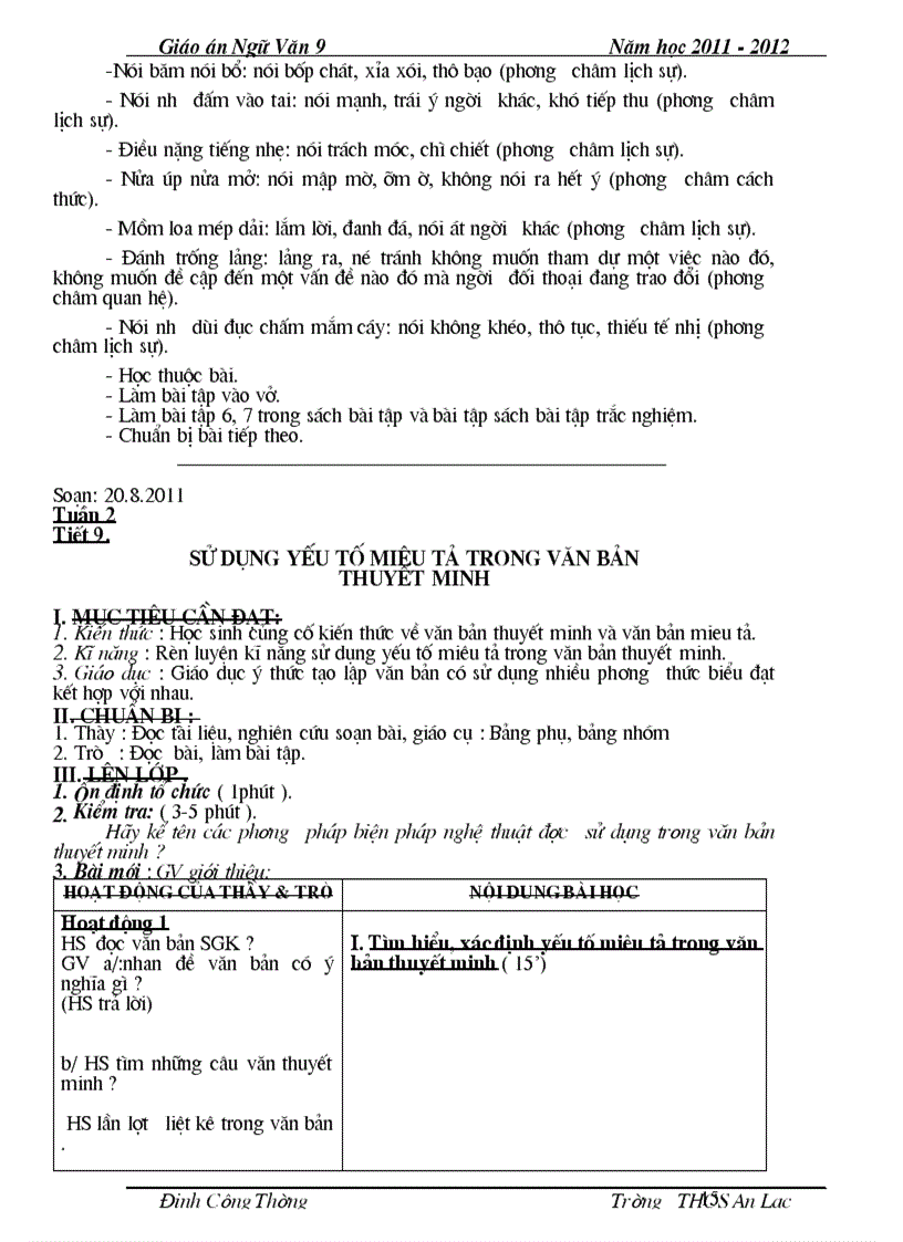 image for page Ngu van 9 2 cot ca nam chuan chi tiet