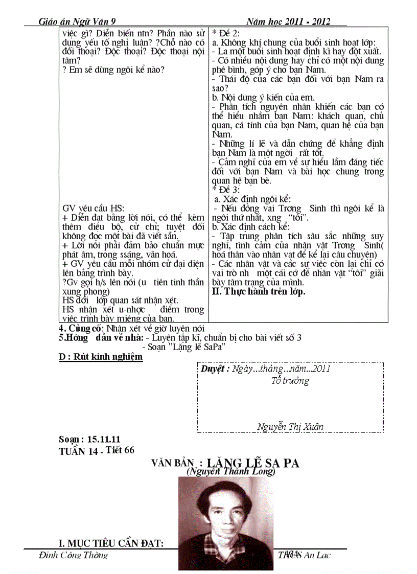 image for page Ngu van 9 2 cot ca nam chuan chi tiet