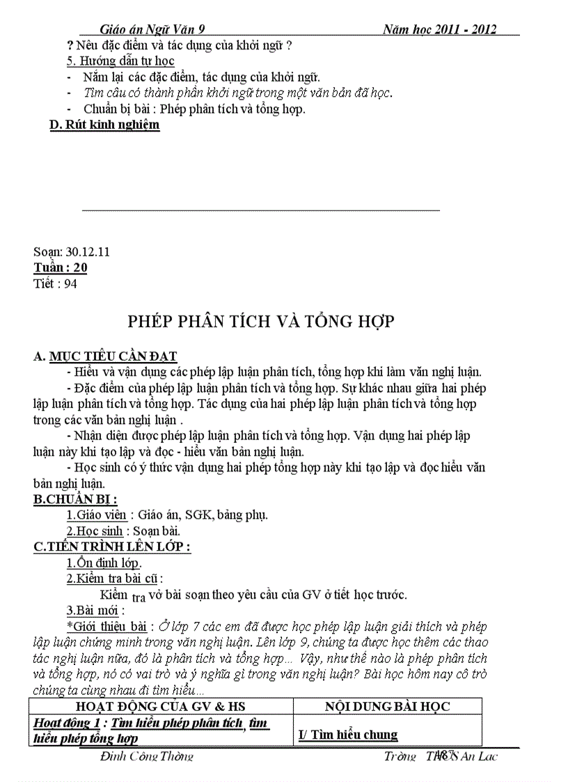 image for page Ngu van 9 2 cot ca nam chuan chi tiet