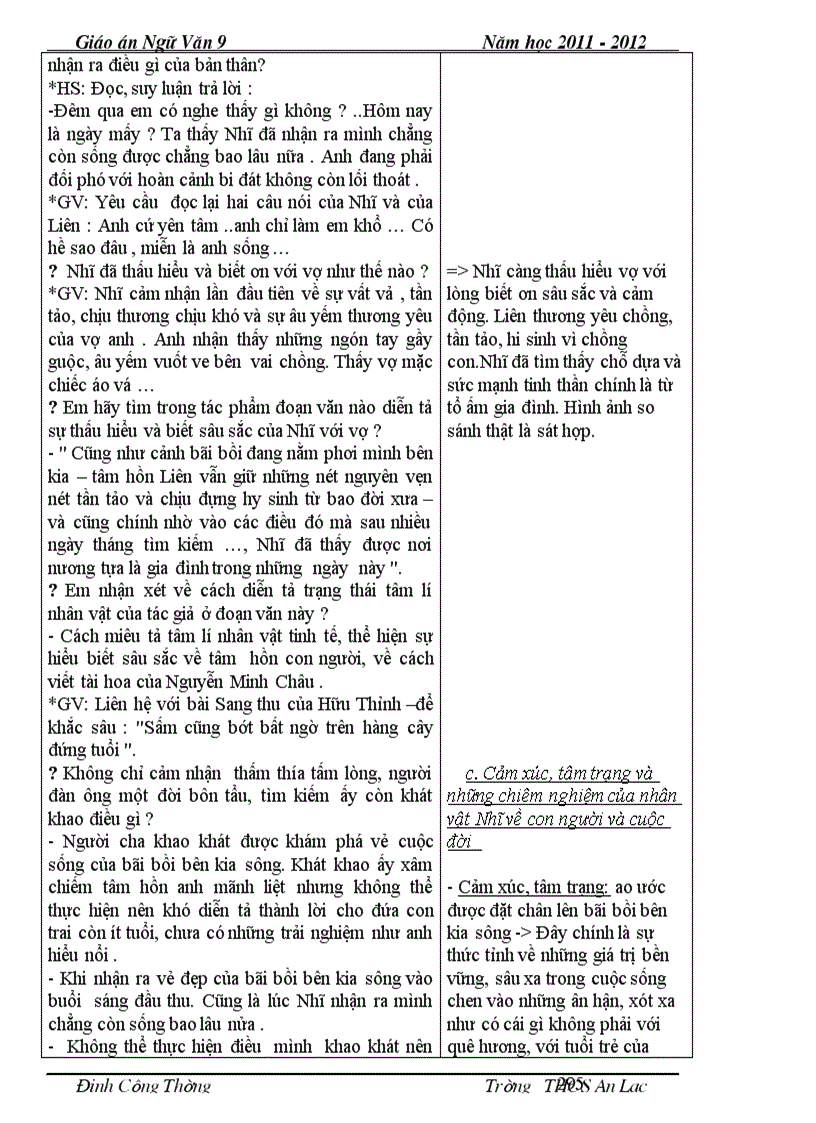 image for page Ngu van 9 2 cot ca nam chuan chi tiet