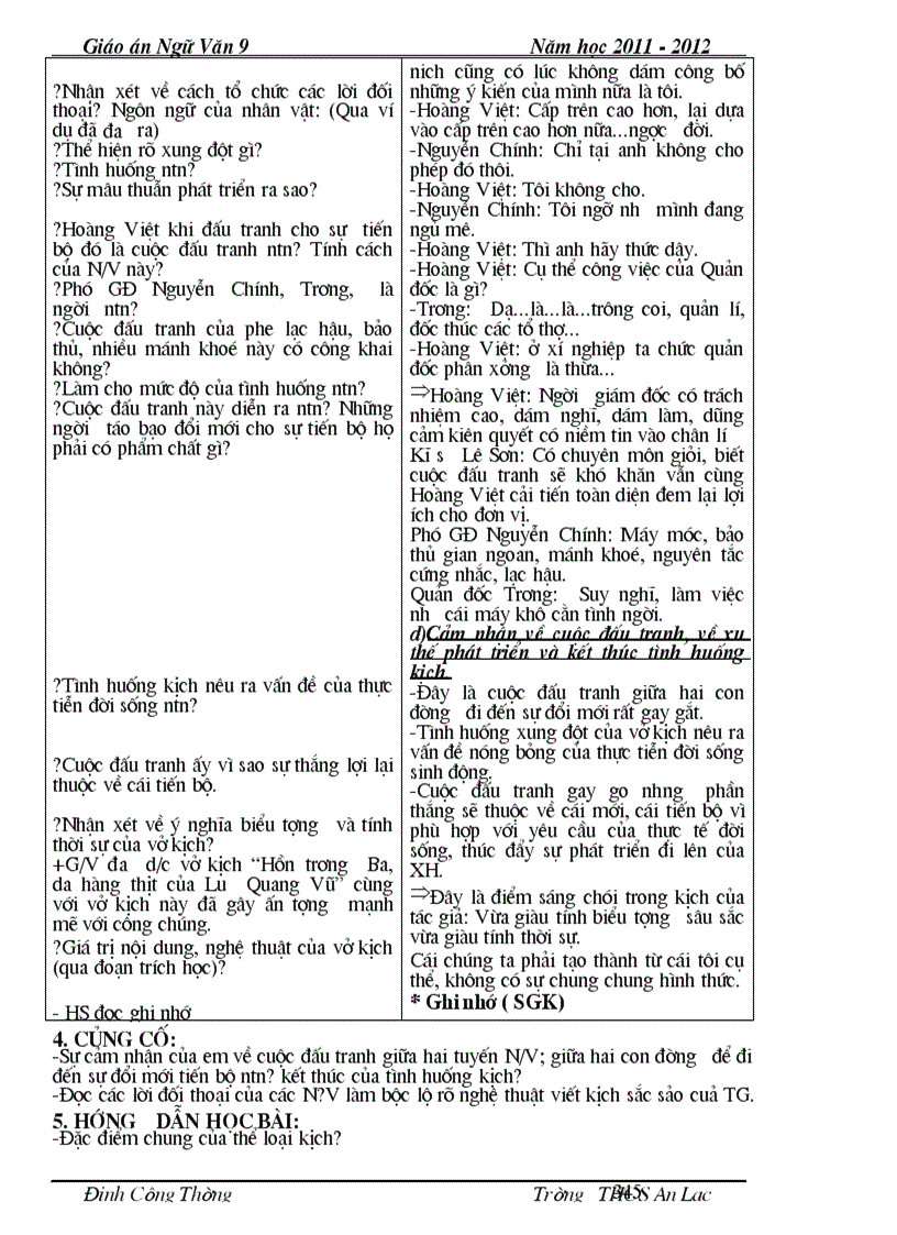 image for page Ngu van 9 2 cot ca nam chuan chi tiet