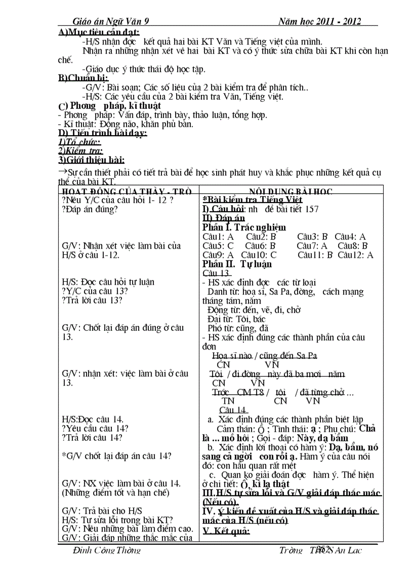 image for page Ngu van 9 2 cot ca nam chuan chi tiet