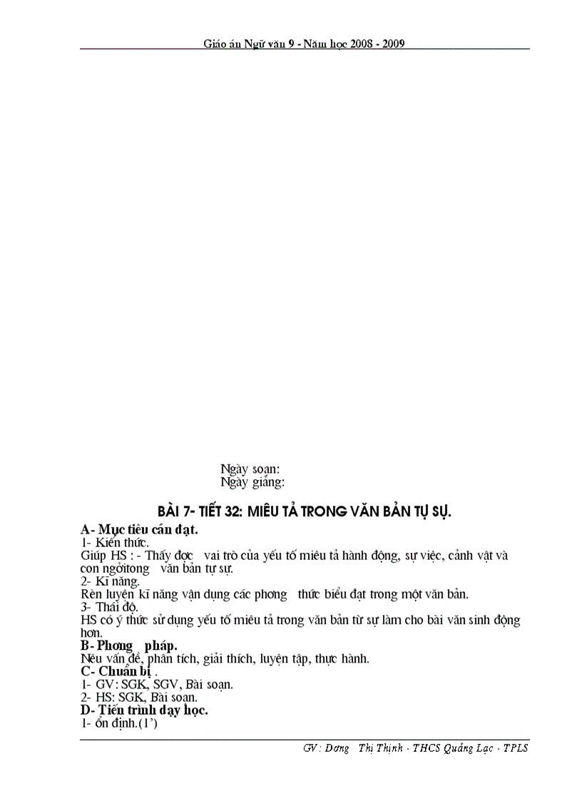 image for page Ngữ Văn 9 bài 7