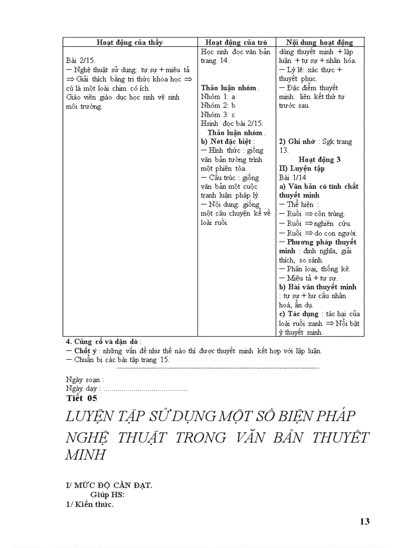 image for page Ngữ Văn 9 cả năm 3 cột chuẩn KTKN mới