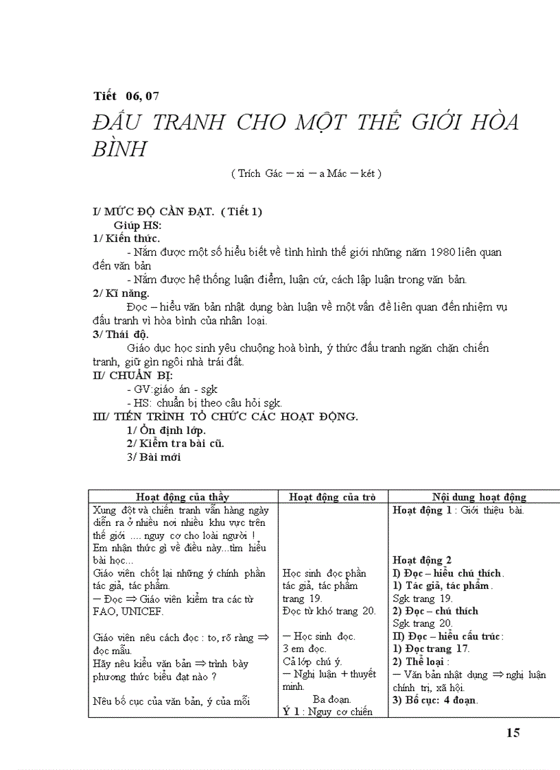 image for page Ngữ Văn 9 cả năm 3 cột chuẩn KTKN mới