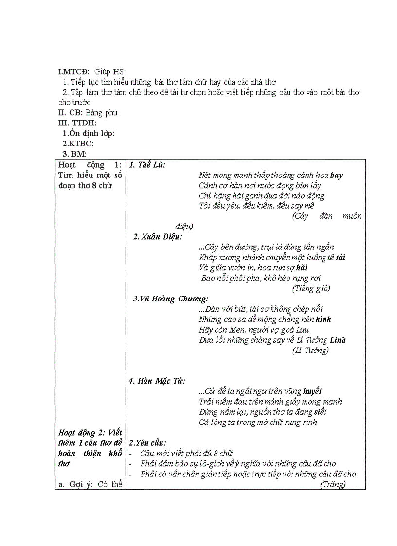 image for page Ngữ văn 9 chuẩn 3cột