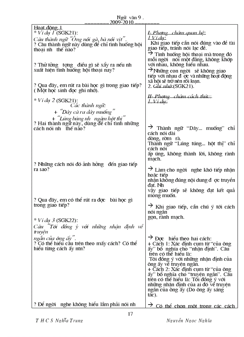 image for page Ngu van 9 hay hk ii