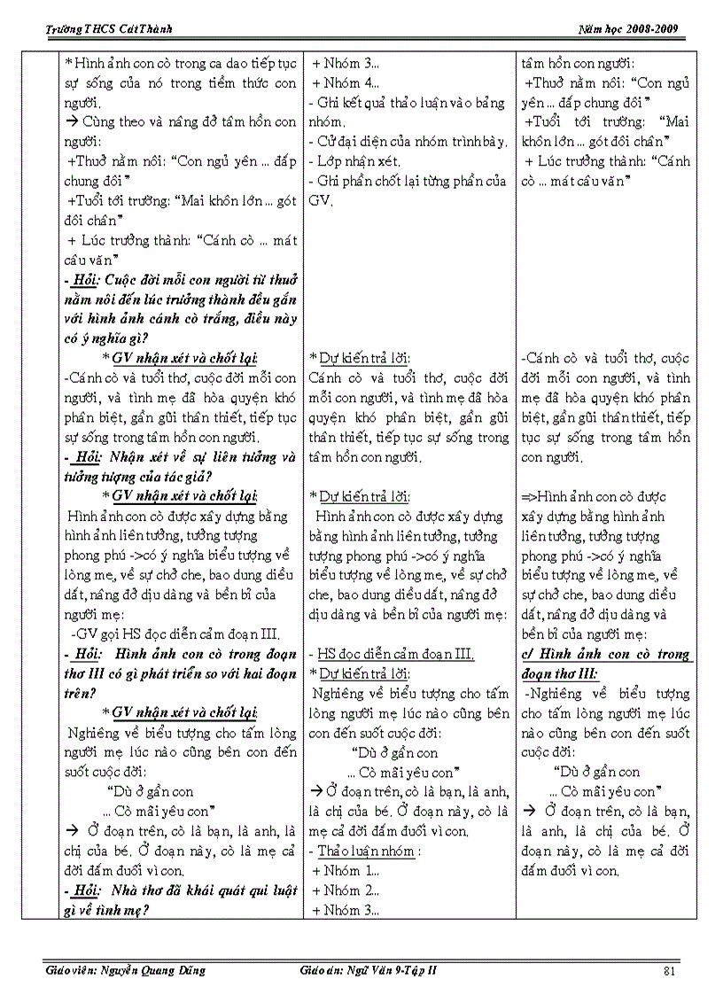 image for page Ngữ Văn 9 Học Kỳ 2