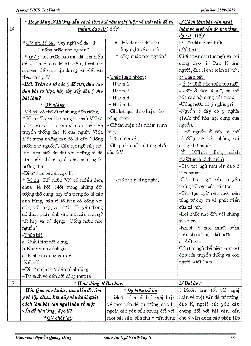 image for page Ngữ Văn 9 Học Kỳ 2