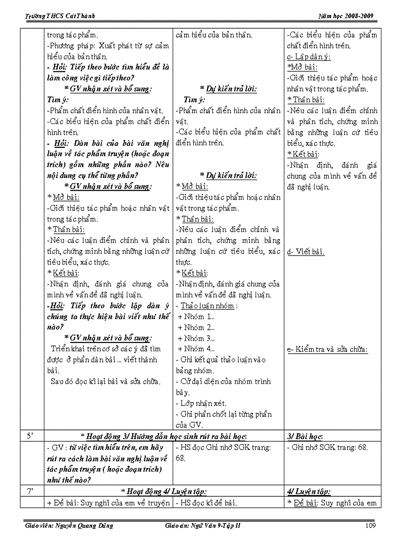 image for page Ngữ Văn 9 Học Kỳ 2