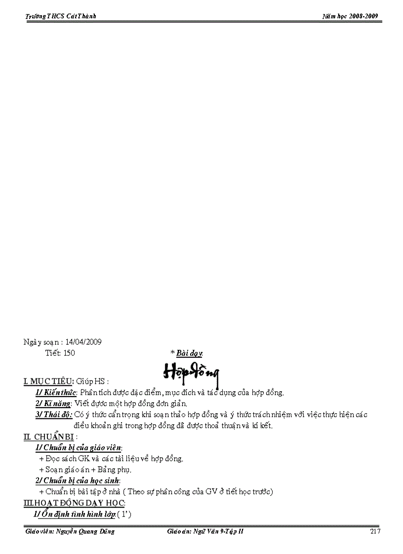 image for page Ngữ Văn 9 Học Kỳ 2