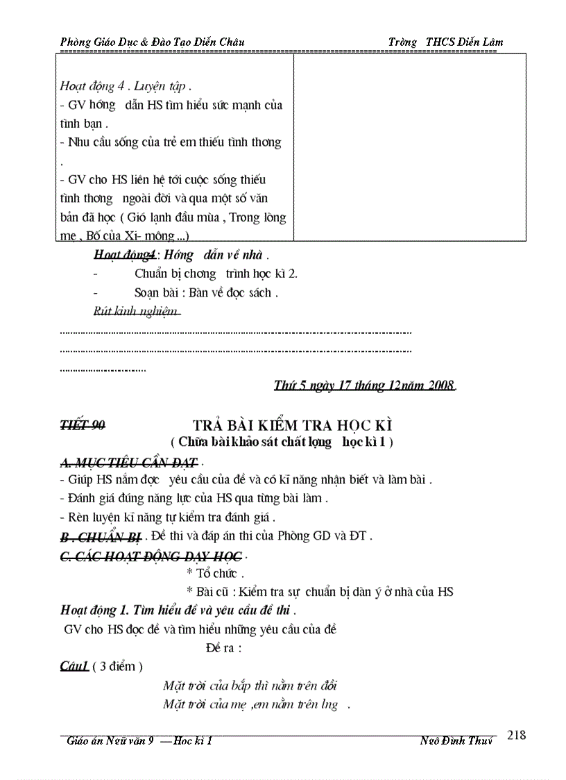 image for page Ngữ văn 9 ki 1 tốt nhất