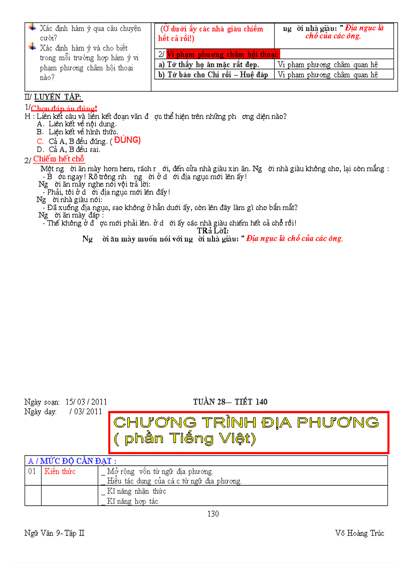 image for page Ngữ văn 9 t 20 29 3 cột rất khoa học