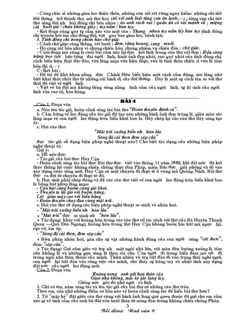 image for page Ngu van 9 Tai lieu on thi lop 10 chuan