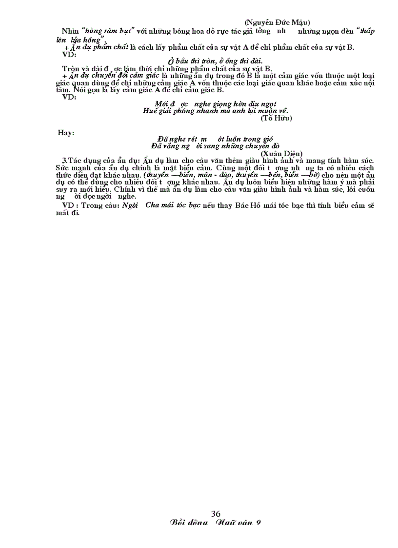 image for page Ngu van 9 Tai lieu on thi lop 10 chuan