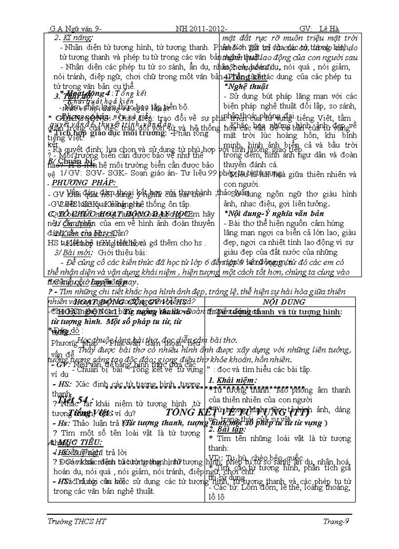 image for page Ngữ văn 9 tuần 11