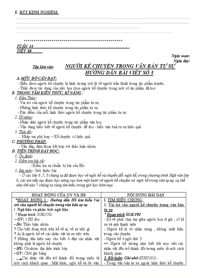 image for page Ngữ văn 9 tuần 14 CKTKN