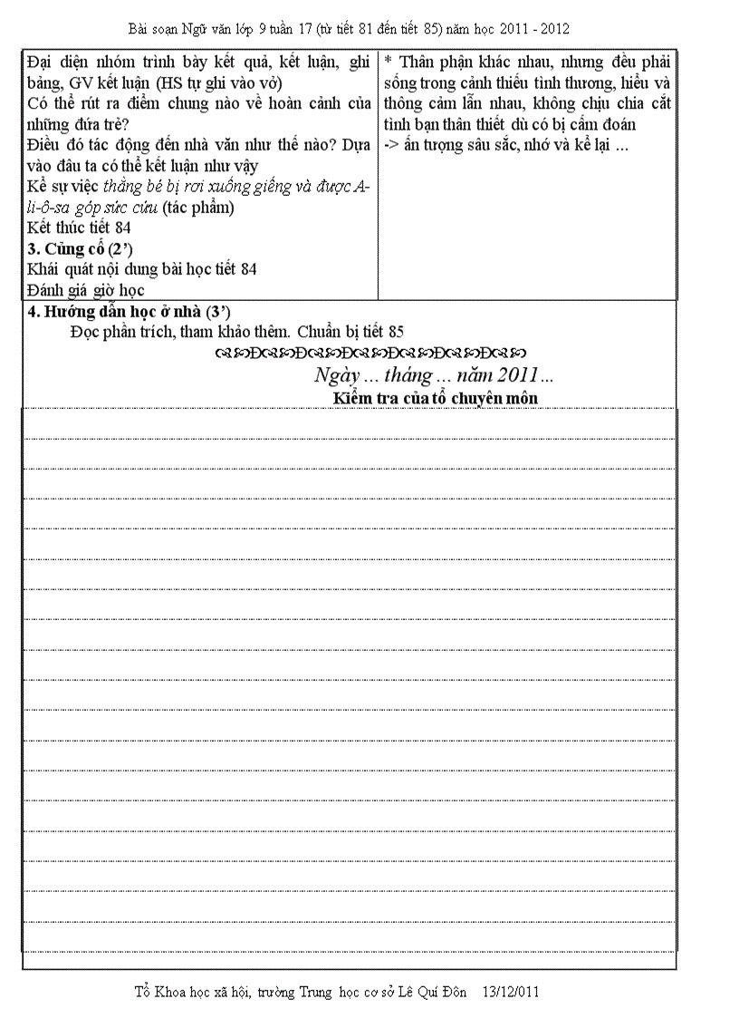 image for page Ngữ văn 9 tuần 17 2011 2012