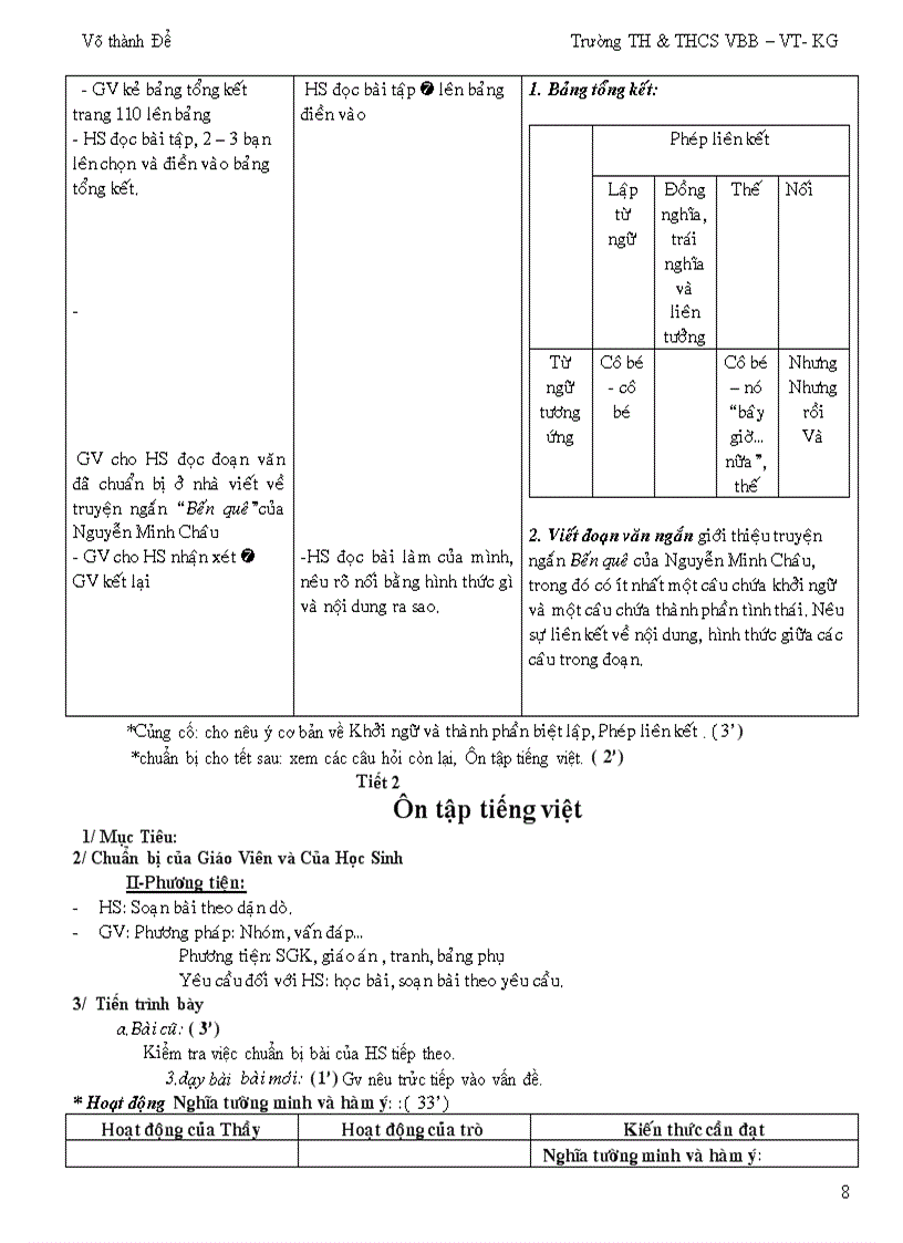 image for page Ngữ văn 9 Tuần 29 HK2