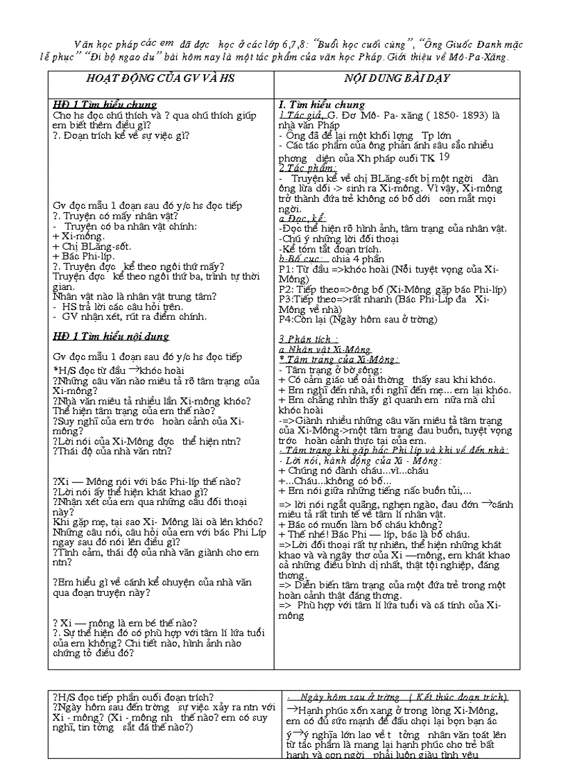 image for page Ngữ văn 9 tuần 31 cktkn