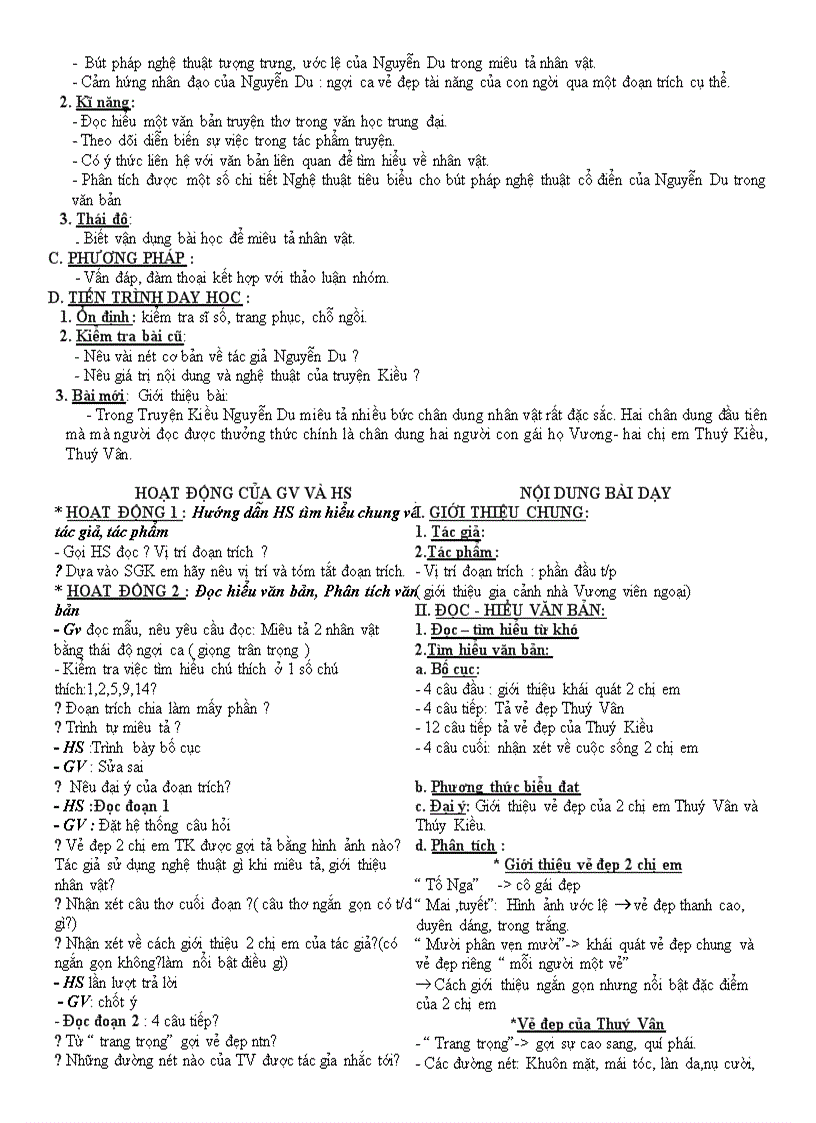 image for page Ngữ văn 9 tuần 6 CKTKN Thuân cận