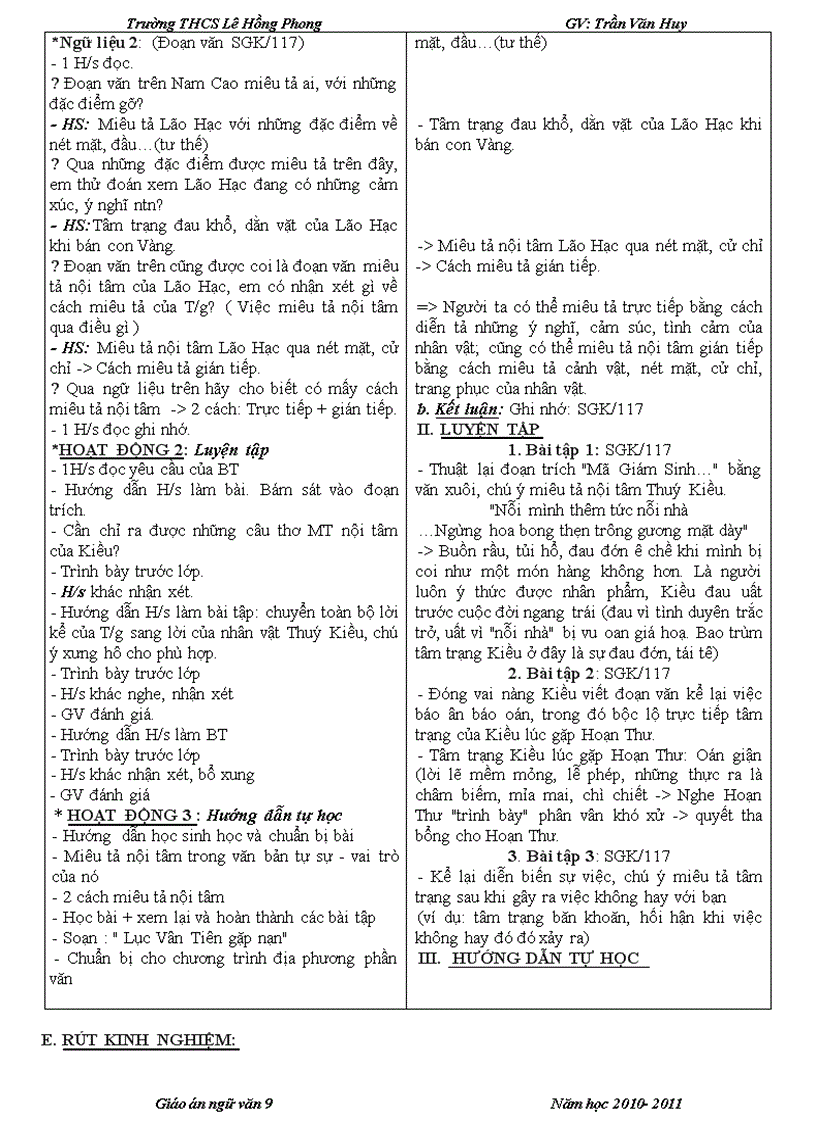 image for page Ngữ văn 9 tuần 8 CKTKN Thuân cận