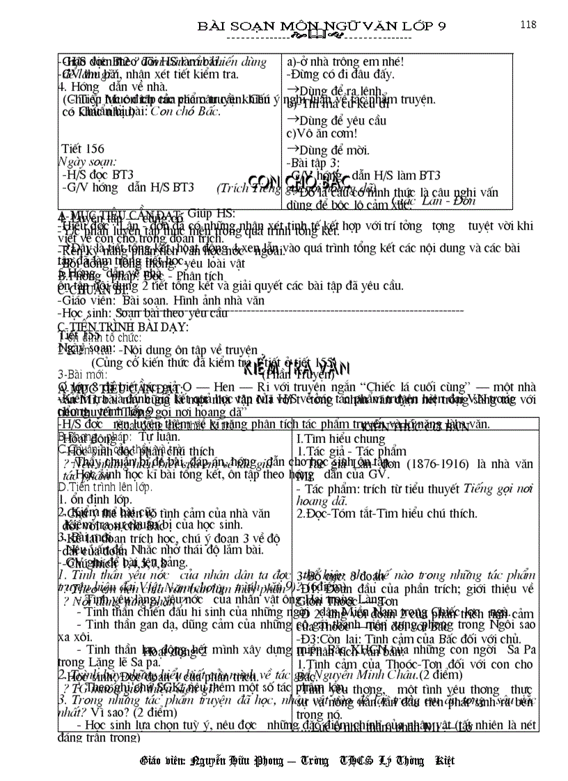 image for page Ngữ Văn 9 Kỳ II phong