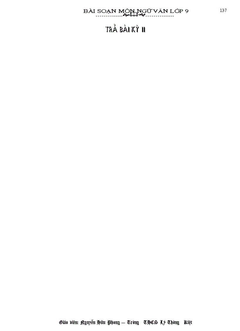 image for page Ngữ Văn 9 Kỳ II phong