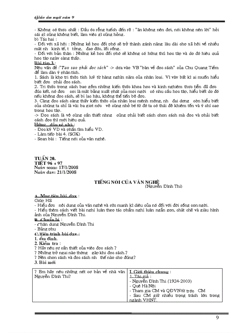 image for page Ngữ văn lớp 9 học kỳ II