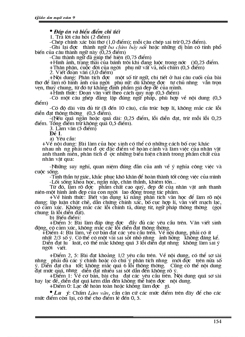 image for page Ngữ văn lớp 9 học kỳ II