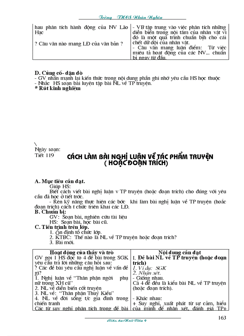 image for page Ngữ văn 9 HK I 1