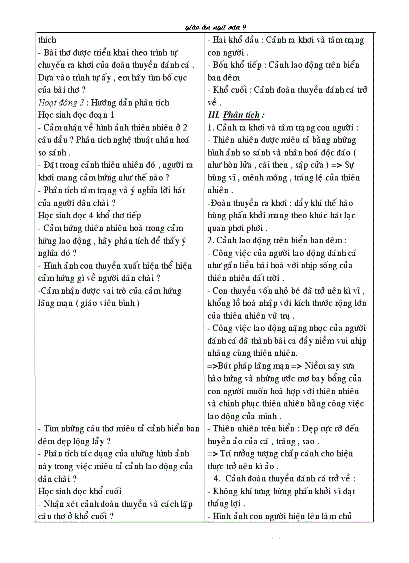 image for page Ngữ văn 9 HKII 1