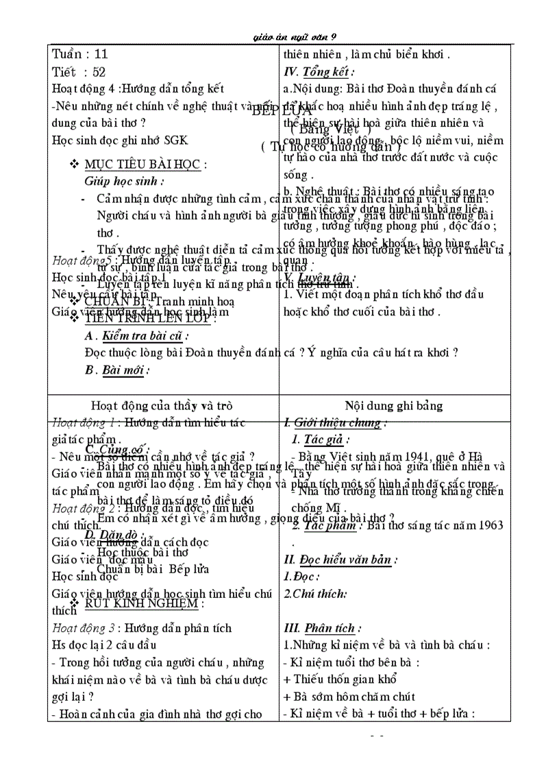 image for page Ngữ văn 9 HKII 1