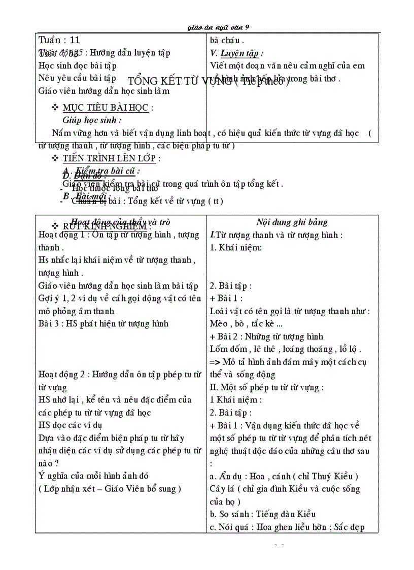 image for page Ngữ văn 9 HKII 1