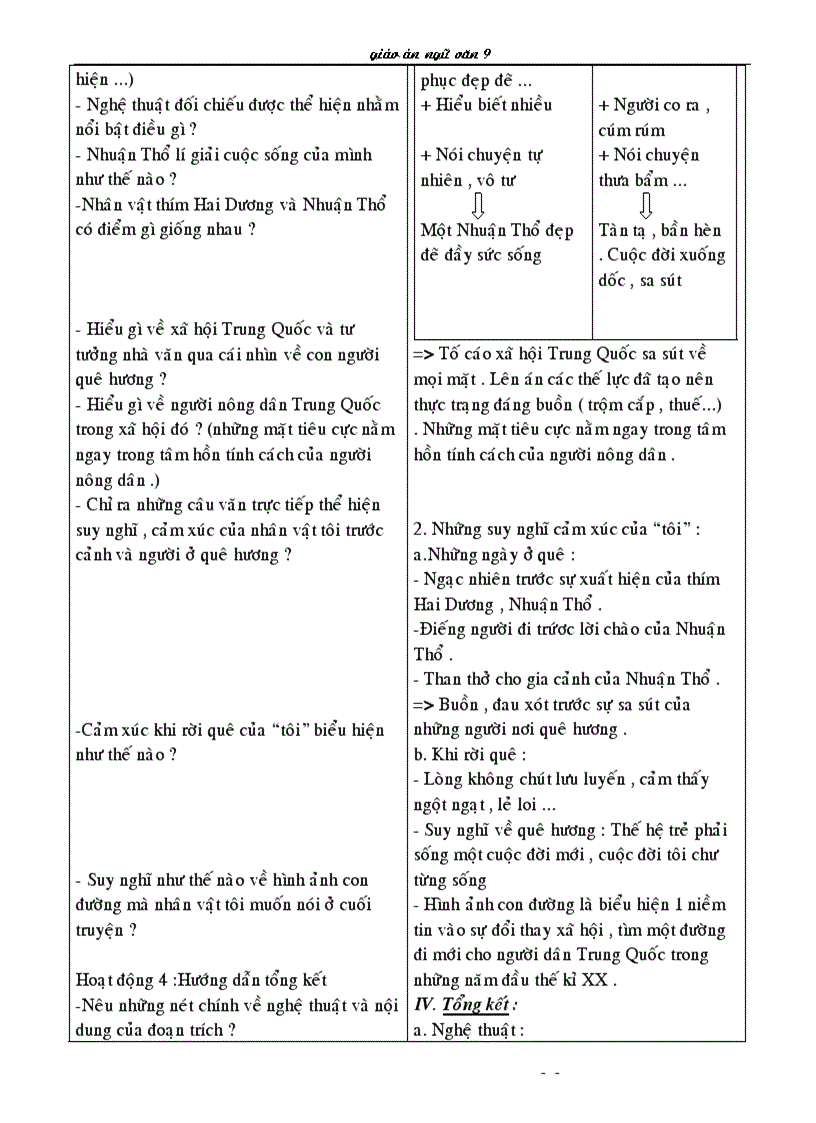 image for page Ngữ văn 9 HKII 1