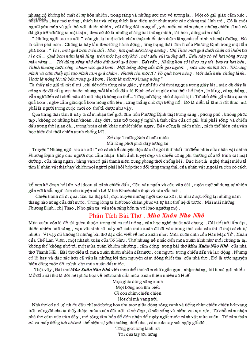 image for page Những bài văn chọn lọc lớp 9