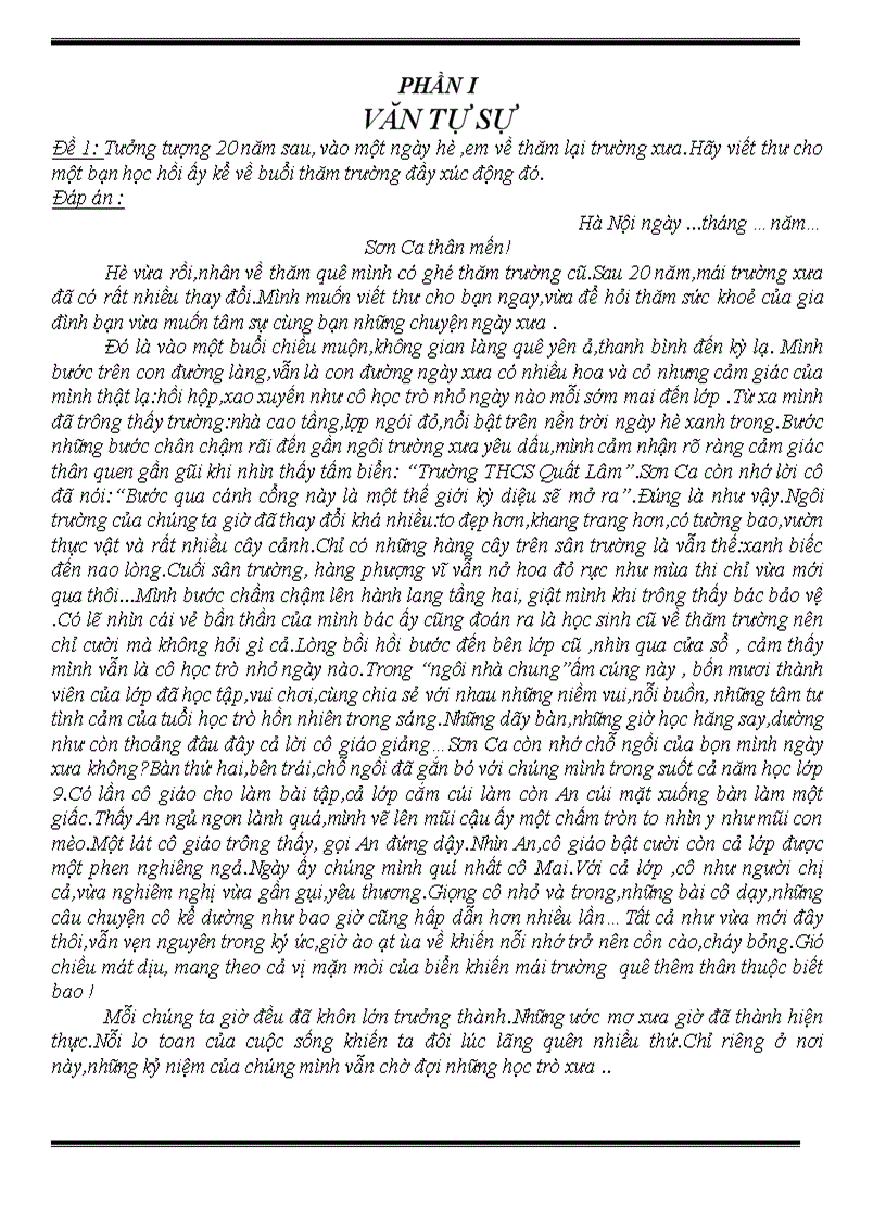 image for page Những bài văn để tham khảo