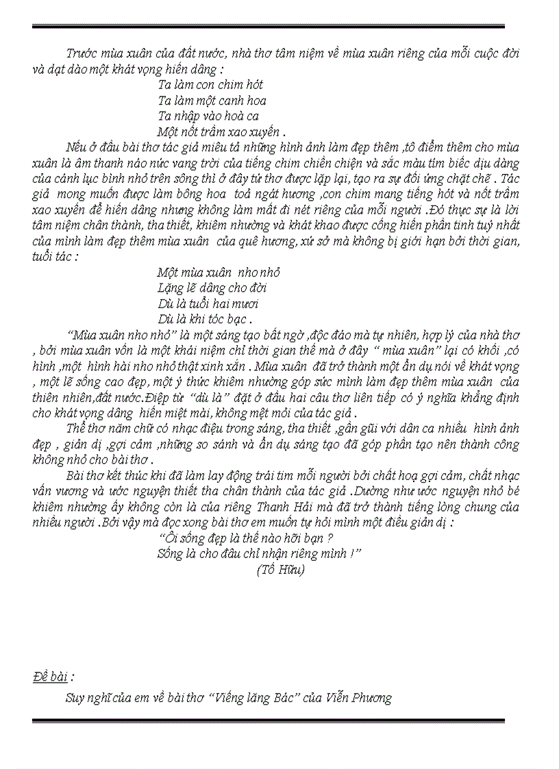 image for page Những bài văn để tham khảo